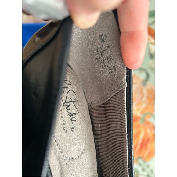 LifeStride Lingo Navy Blue Wedge Heels, Size 9.5, MSRP $80 - Picture 9 of 10